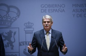 el ministro de exteriores alfonso dastis