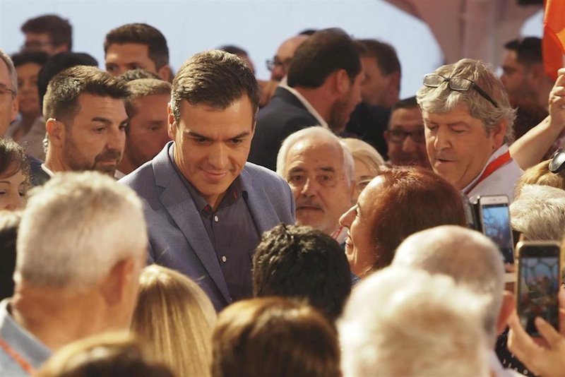 ep acto politico socialista en valladolid