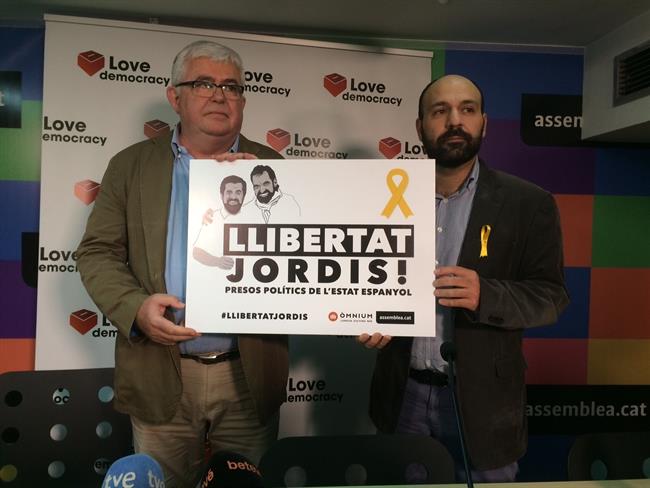 Agustí Alcoberro (ANC) Marcel Mauri (Òmnium) | EUROPA PRESS ep agusti alcoberro anc marcel mauri mnium