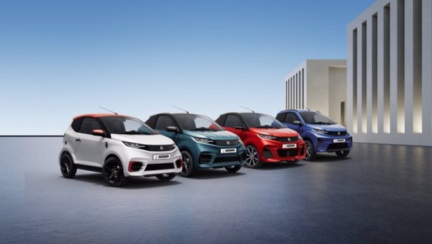 ep aixam presenta una nueva gama de 100 electricos sin carnet con 9 modelos
