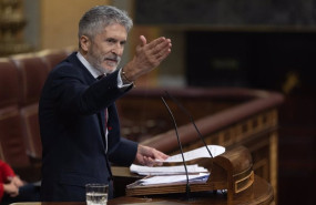 ep archivo   el ministro de interior fernando grande marlaska interviene durante una sesion plenaria
