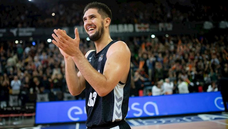 ep axel bouteille jugando con el bilbao basket ep axel bouteille jugando con el bilbao basket