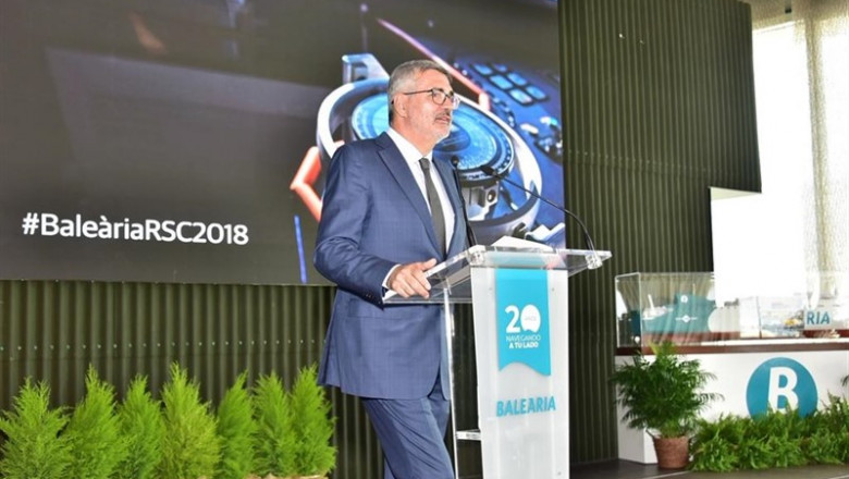 Baleària transportó el año pasado 4,3 millones de pasajeros, un 11% más, en sus | BALEÀRIA ep baleria transporto ano pasado 43 millonespasajeros un 11 mas en sus