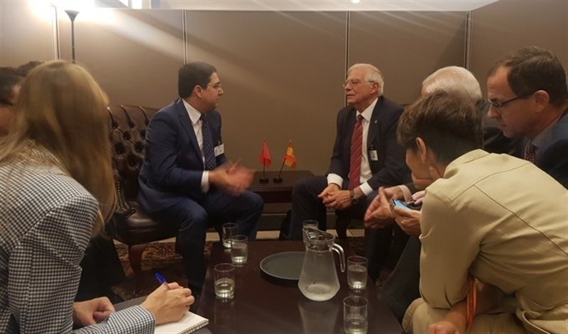 ep borrell y su homologo marroqui