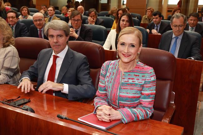 Cristina Cifuentes en el pleno del máster | PP Madrid ep cristina cifuentesplenomaster