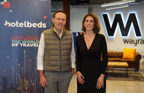 ep el consejero delegado de hotelbeds nicolas huss y la directora de telefonica open innovation ep el consejero delegado de hotelbeds nicolas huss y la directora de telefonica open innovation