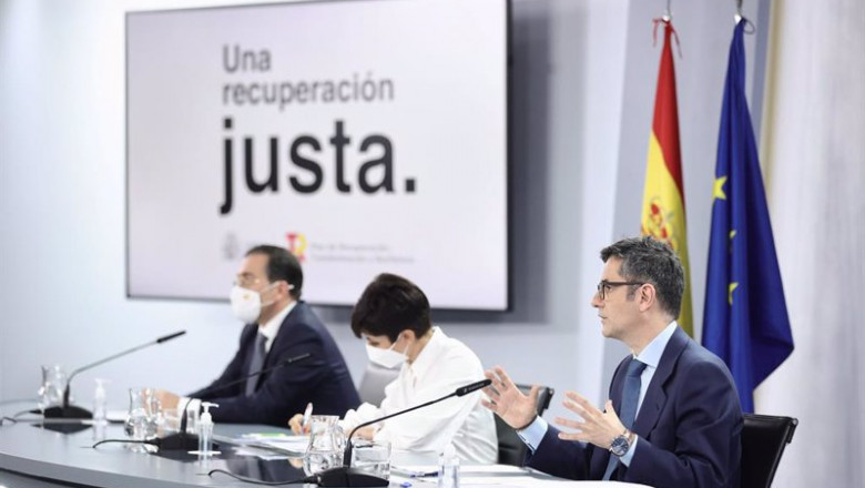 ep el ministro de asuntos exteriores union europea y cooperacion jose manuel albares la portavoz ep el ministro de asuntos exteriores union europea y cooperacion jose manuel albares la portavoz