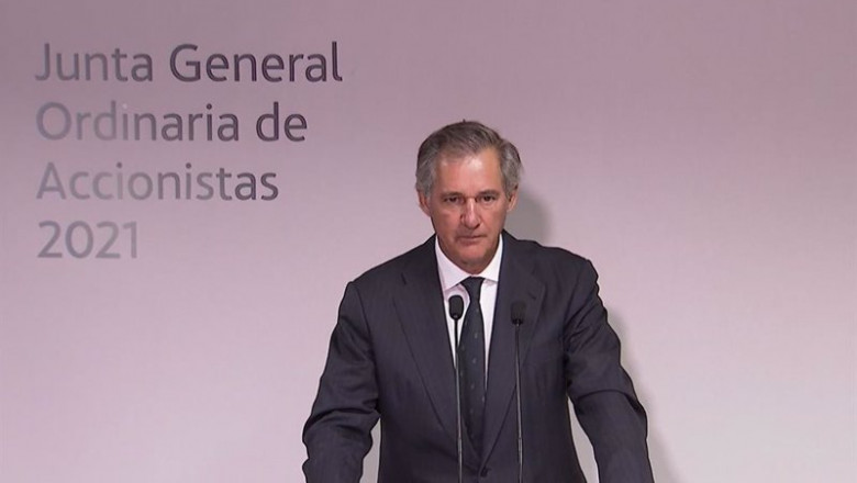 ep el presidente de acciona jose manuel entrecanales en la junta de accionistas de 2021 ep el presidente de acciona jose manuel entrecanales en la junta de accionistas de 2021