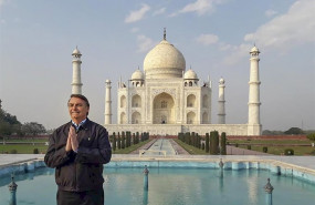 ep el presidente de brasil jair bolsonaro durante un reciente viaje oficial a india ep el presidente de brasil jair bolsonaro durante un reciente viaje oficial a india