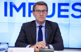 ep el presidente del partido popular alberto nunez feijoo preside la reunion del comite ejecutivo