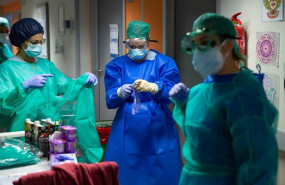 ep enfermeras protegidas con mascarillas y gafas en el hospital povisa de vigo del grupo ribera ep enfermeras protegidas con mascarillas y gafas en el hospital povisa de vigo del grupo ribera