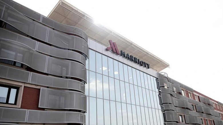 ep fachada del hotel marriott auditorium en el kilometro 12 de la a-2 que recibira a pacientes que