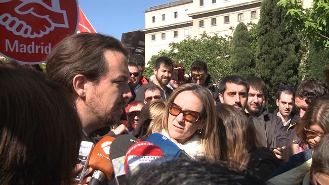 Iglesias crictica a Rajoy: "Se está riéndose de los españoles" | EUROPAPRESS ep iglesias cricticarajoy se esta riendoselos espanoles