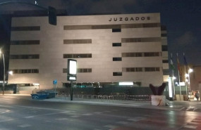 ep juzgados de almeria imagen de archivo