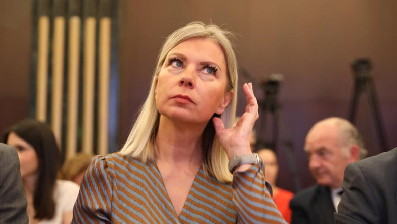La comisaria europea de Mercado Interior, Industria, Emprendimiento y Pymes, Elzbieta Bienkowska en la inauguración del VI Foro Industrial de elEconomista, en el Hotel Intercontinental, en Madrid, a 24 de septiembre de 2019. | Marta Fernández - Europa Press ep la comisaria europea de mercado interior industria emprendimiento y pymes elzbieta bienkowska en