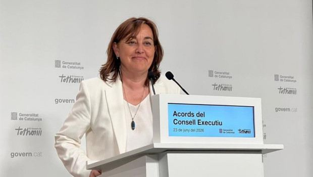 ep la consellera silvia paneque en rueda de prensa tras el consell executiu