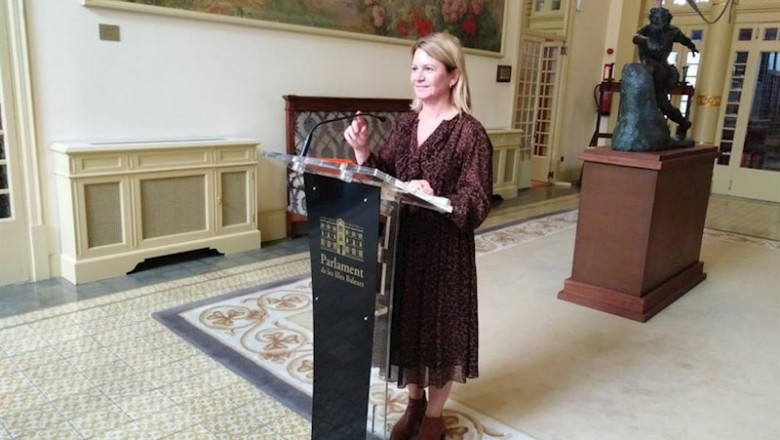 La diputada del Grupo Parlamentario Popular en Baleares, Núria Riera. | EUROPA PRESS - Archivo ep la diputada del grupo parlamentario popular en baleares nuria riera