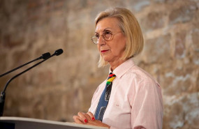ep la fundadora de upyd rosa diez durante su intervencion en el acto de campana del partido popular