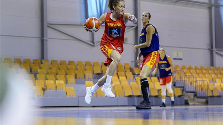 Laia Palau entrenando con la selección española | @NPHOTO(ALBERTONEVADO)FEB ep laia palau entrenandola seleccion espanola 20190626175802