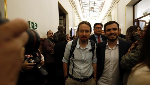 ep pablo iglesiasalberto garzonlos pasilloscongreso