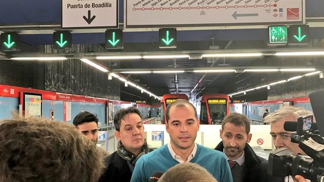 El portavoz de Cs en la Asamblea, Ignacio Aguado, en Colonia Jardín | CIUDADANOS ep portavozcsla asamblea ignacio aguado en colonia jardin