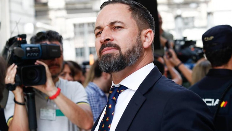 El presidente de Vox, Santiago Abascal, | Óscar J.Barroso - Europa Press ep presidentevox santiago abascal 20190728162702