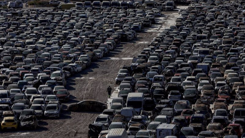 ep vista aerea de un desguace de vehiculos a 13 de enero de 2025 en benaguasil valencia comunidad ep vista aerea de un desguace de vehiculos a 13 de enero de 2025 en benaguasil valencia comunidad