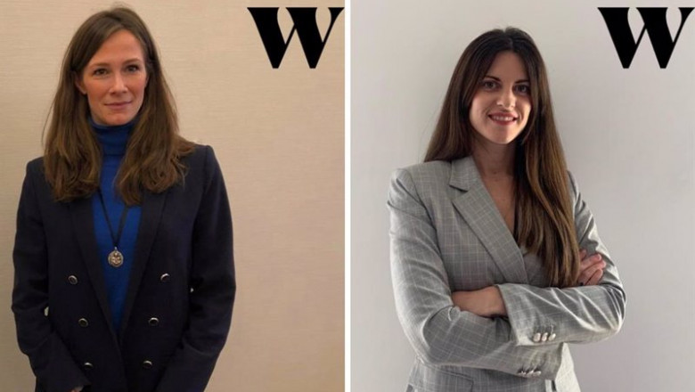 Welzia Management ha fichado a las banqueras Laure Cavalié (izq) y Amparo Sisternes (dcha). | WELZIA ep welzia management ha fichado a las banqueras laure cavalie izq y amparo sisternes dcha