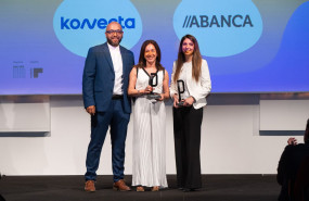 mara jos platas account manager de konecta y sara pinilla baamonde gerente de gobierno y transformacin de contact center y bpo de abanca