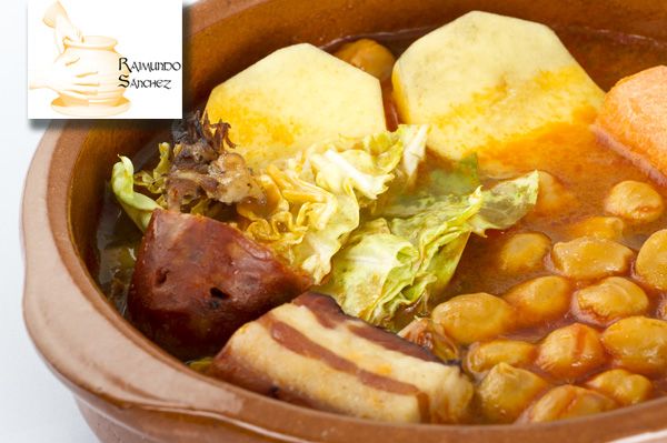 receta cocido pueblo