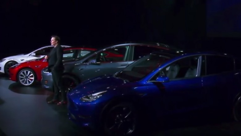 Model Y de Tesla. tesla model y