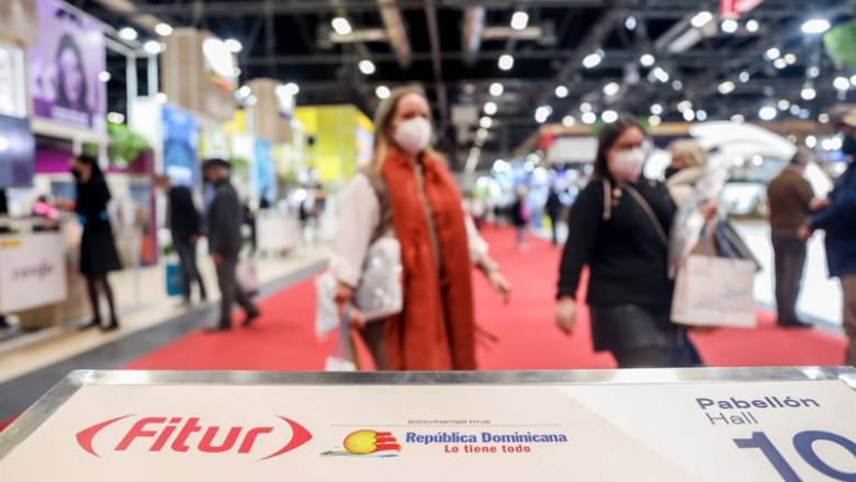 Archivo - Asistentes a su llegada a Fitur 2022. Archivo. | Ricardo Rubio - Europa Press - Archivo ep archivo asistentes a su llegada a fitur 2022 archivo