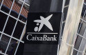 ep archivo   el logo de caixabank tras la sustitucion por el de bankia en las inmediaciones de las