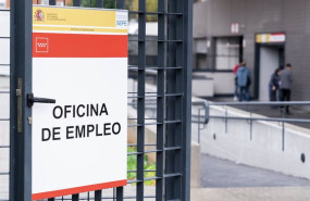 ep archivo   entrada a una oficina de empleo ubicada en madrid