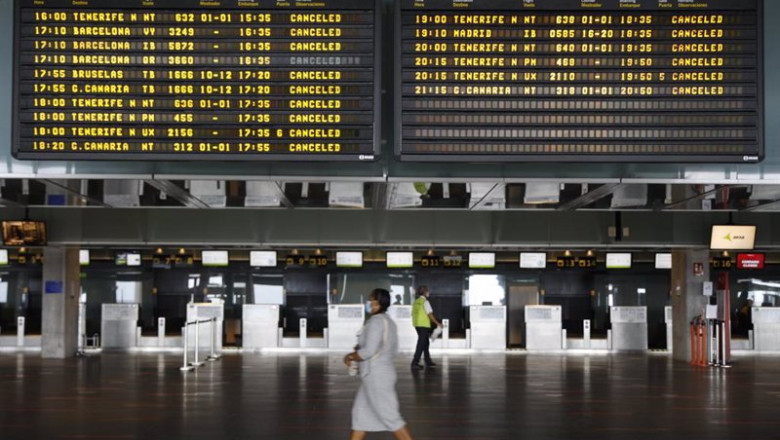 Archivo - Interior del Aeropuerto de La Palma, a 25 de septiembre de 2021, en La Palma, Islas Canarias (España). E | Kike Rincón - Europa Press - Archivo ep archivo interior del aeropuerto de la palma a 25 de septiembre de 2021 en la palma islas