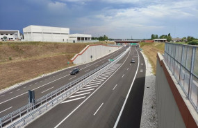 ep archivo   quinto tramo de la autopista pedemontana veneta italia