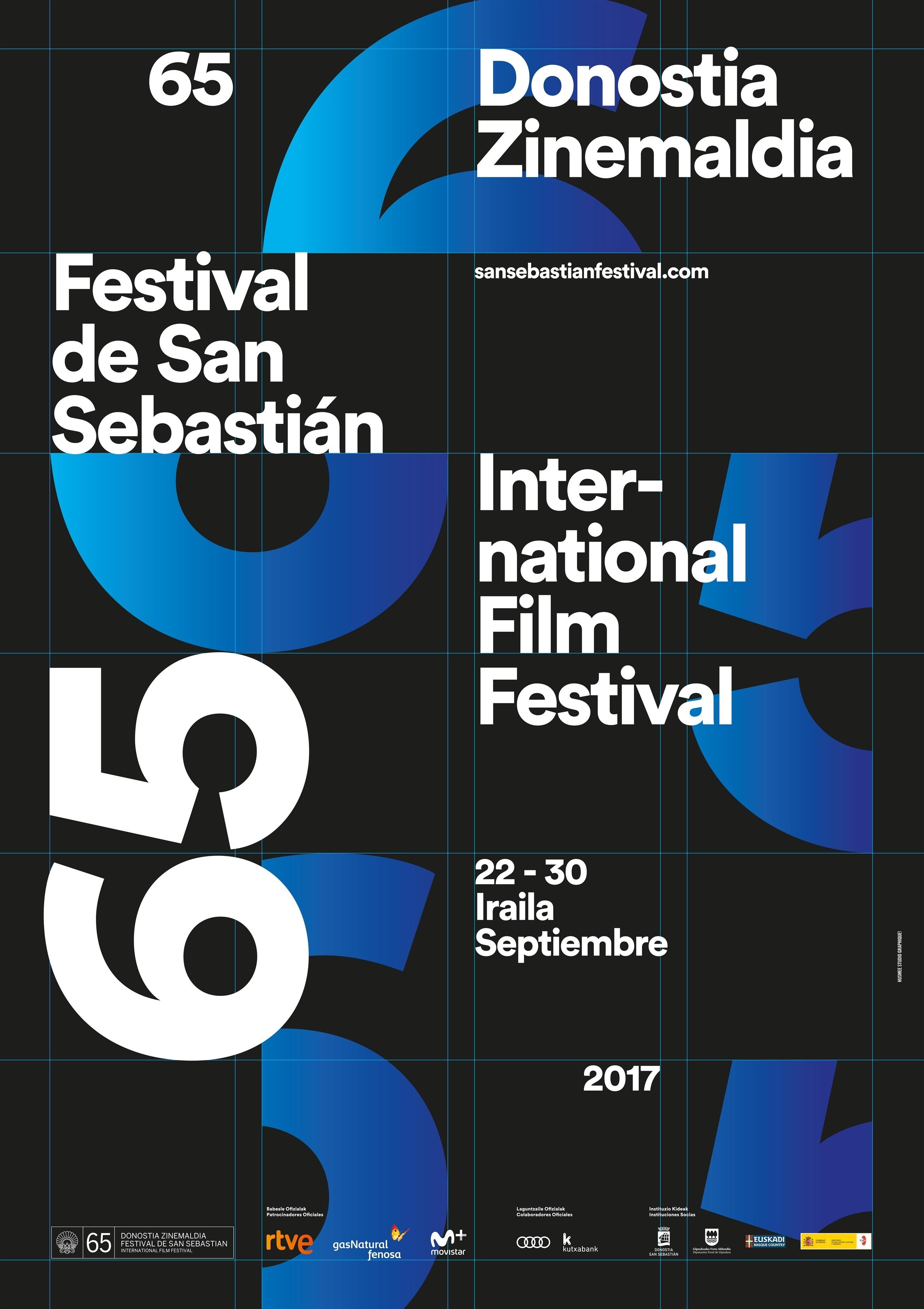 Cartel del 65 Festival de San Sebastián. | FESTIVAL DE SAN SEBASTIÁN ep cartel65 festivalsan sebastian