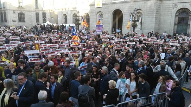 ep concentracionapoyolos dirigentes independentistas encarcelados