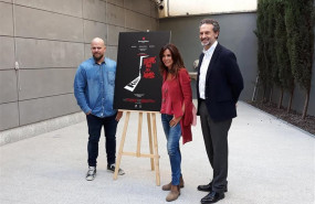 ep de izquierda a derecha alejandro ibanez lydia bosch y andres conde en la presentacion del corto