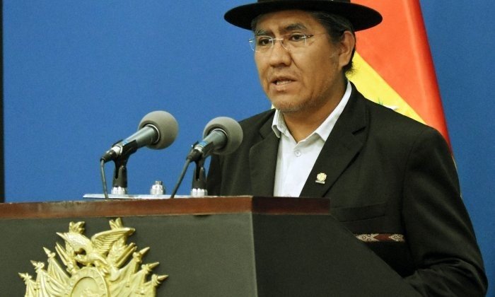ep diego pary ministro de exteriores del gobierno de evo morales