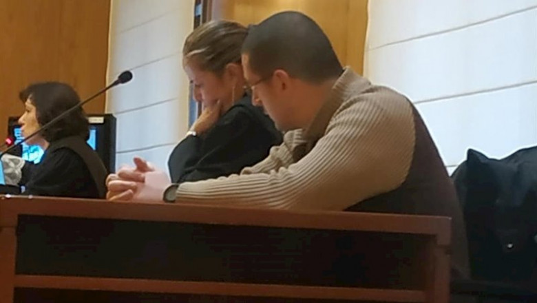 El acusado de matar a su madre, en una de las cinco sesiones celebradas en la Audiencia de Valladolid. Foto de archivo. | EUROPA PRESS. ep el acusado de matar a su madre en una de las cinco sesiones celebradas en la audiencia de