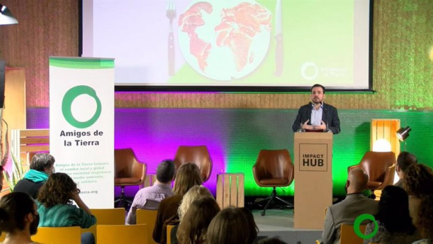 ep el ministro de consumo alberto garzon participa en la presentacion del atlas de la carne