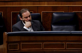 ep el ministro de transportes jose luis abalos en el pleno del congreso este miercoles donde se