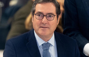 ep el presidente de la ceoe antonio garamendi durante un desayuno informativo de nueva economia