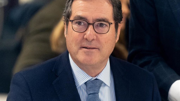 ep el presidente de la ceoe antonio garamendi durante un desayuno informativo de nueva economia