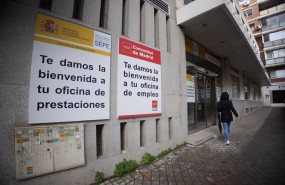 ep fachada de la oficina de prestaciones del sepe