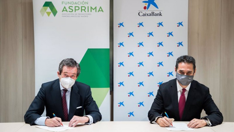 ep firma del acuerdo entre caixabank y asprima
