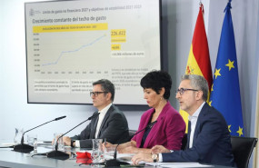 ep i d el ministro de presidencia justicia y relaciones con las cortes felix bolanos la ministra de