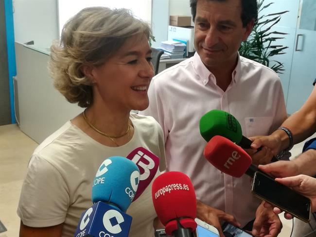 Isabel García Tejerina y Biel Company atienden a los medios | EUROPA PRESS ep isabel garcia tejerinabiel company atiendenlos medios