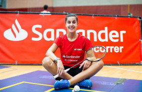ep la campeona olimpica de badminton en los juegos de rio 2016 carolina marin en un entrenamiento